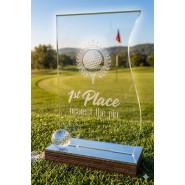 Akrylátová trofej WPLAG604 | Golf