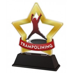 Akrylátová trofej STAR001M38 | Trampolína