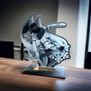 Akrylátová trofej AWF M70 | Snowboard