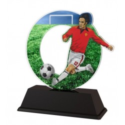 Akrylátová trofej ACLC2101M41 | Fotbal