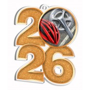 Akrylátová medaile MDA2026M16 | Cyklistika