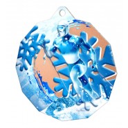 Kovová medaile MDM03M50 | Běžky