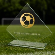 Skleněná trofej CRM202405M01 | Fotbal