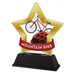 Akrylátová trofej STAR001M27 | Cyklistika