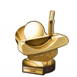 Dřevěná plaketa RWR140 | Golf