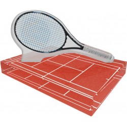 Skleněná trofej CR4045M2 | Tenis