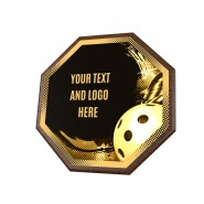 Dřevěná plaketa HEXM09 | Pickleball