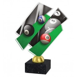 Akrylátová trofej ACZM16 | Billiard