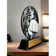 Akrylátová trofej FABM24 | Bojová umění