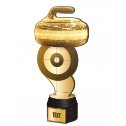 Dřevěná trofej ACTCWR019 | Curling
