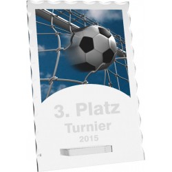 Skleněná trofej CR4244M1 | Fotbal
