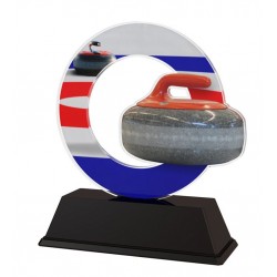 Akrylátová trofej ACLC2101M23 | Curling