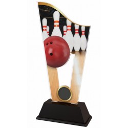 Akrylátová trofej CASM06 | Bowling