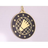 Kovová medaile MDM05M22 | Badminton