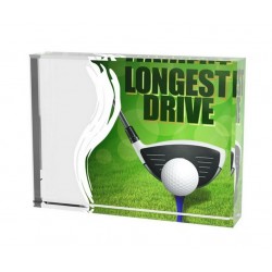 Skleněná trofej CR4013M02 | Golf