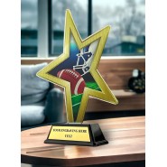 Akrylátová trofej STAR002M2 | Americký fotbal