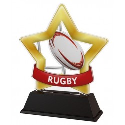 Akrylátová trofej STAR001M07 | Rugby