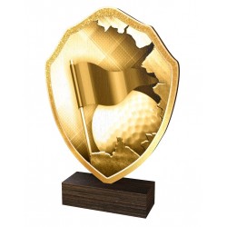 Dřevěná plaketa TFRW345 | Golf