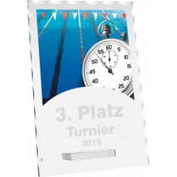 Skleněná trofej CR4244M28 | Plavání