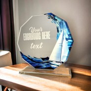 Skleněná trofej CR2024301M44 | Plachtěni