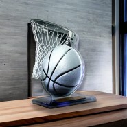 Akrylátová trofej AWF M62 | Basketball