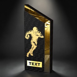 Dřevěná trofej WM001M22 | Americký fotbal